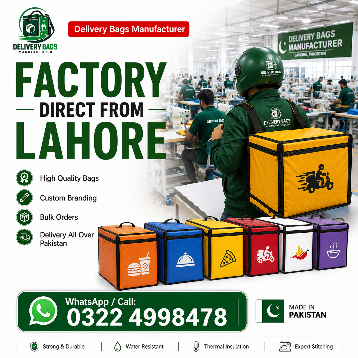 pharmacy delivery bags Pakistan wholesale pharmacy delivery bags