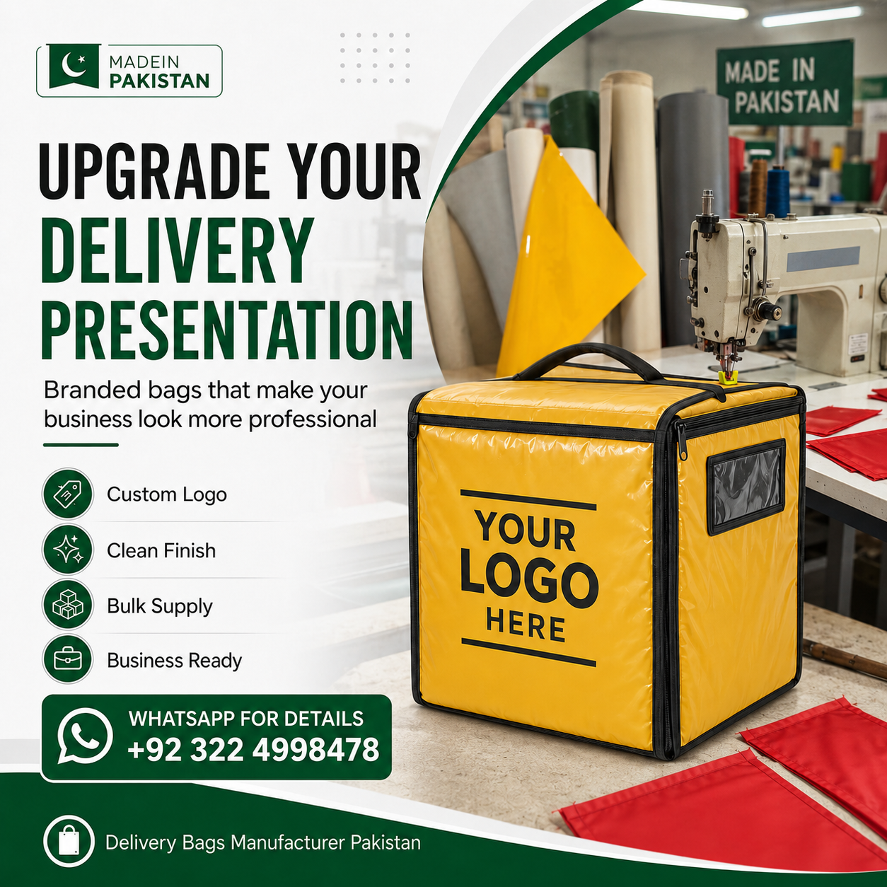 insulated delivery bags custom made insulated delivery bags factory price