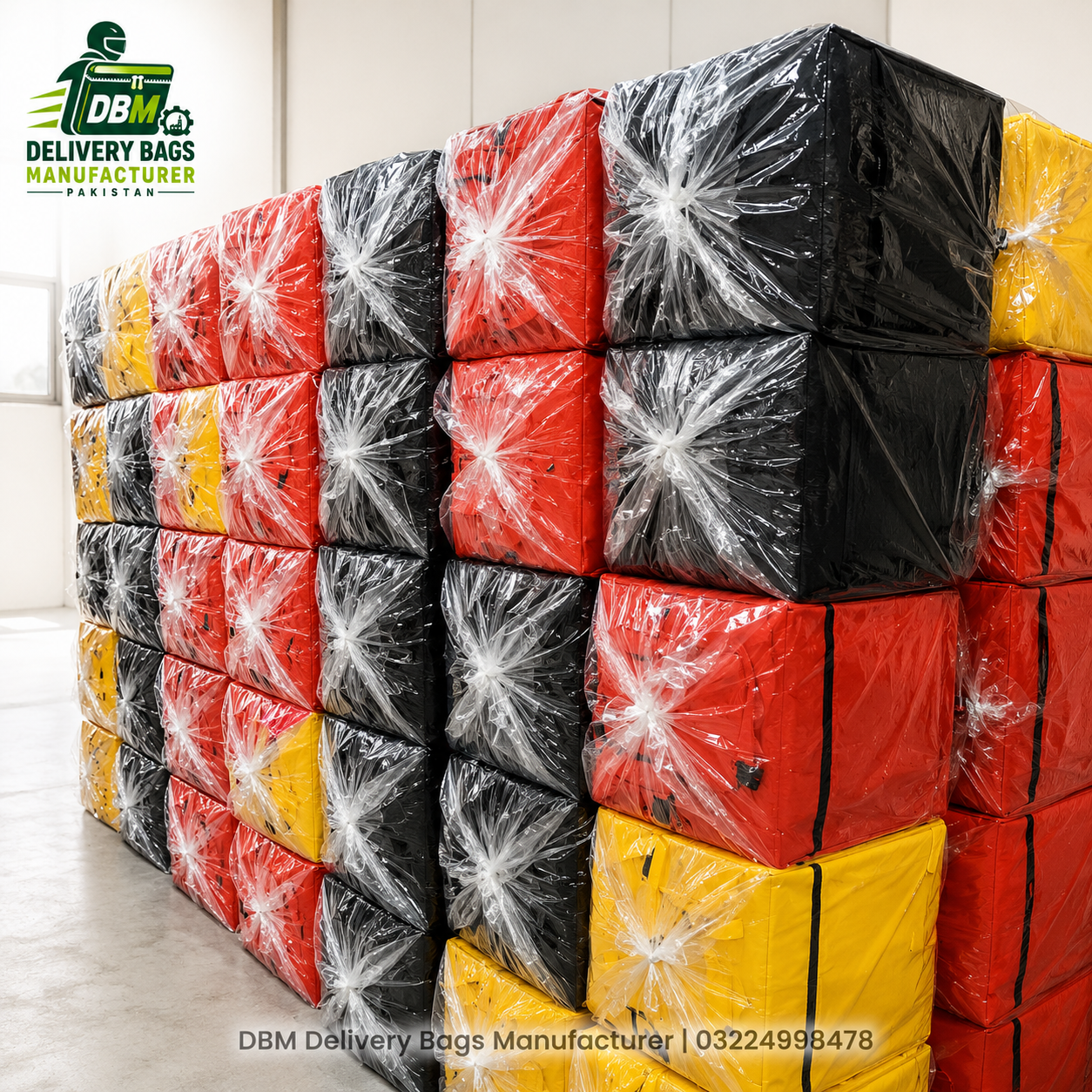 Custom delivery bag manufacturer Pakistan