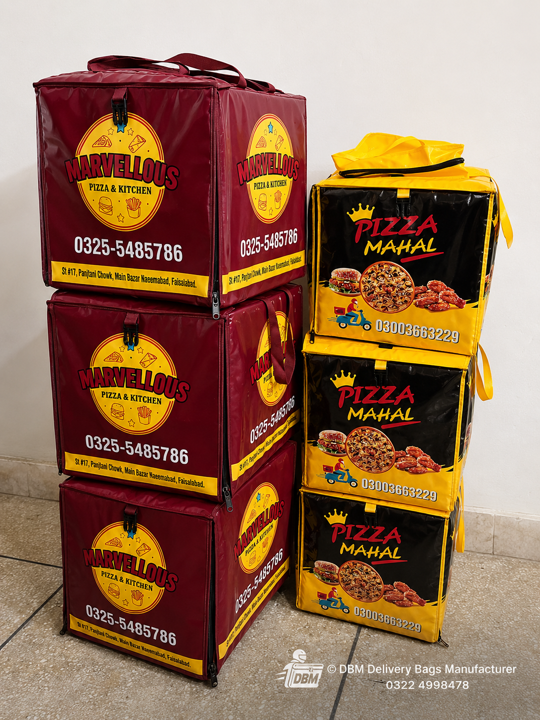 Desi Food Delivery Bags