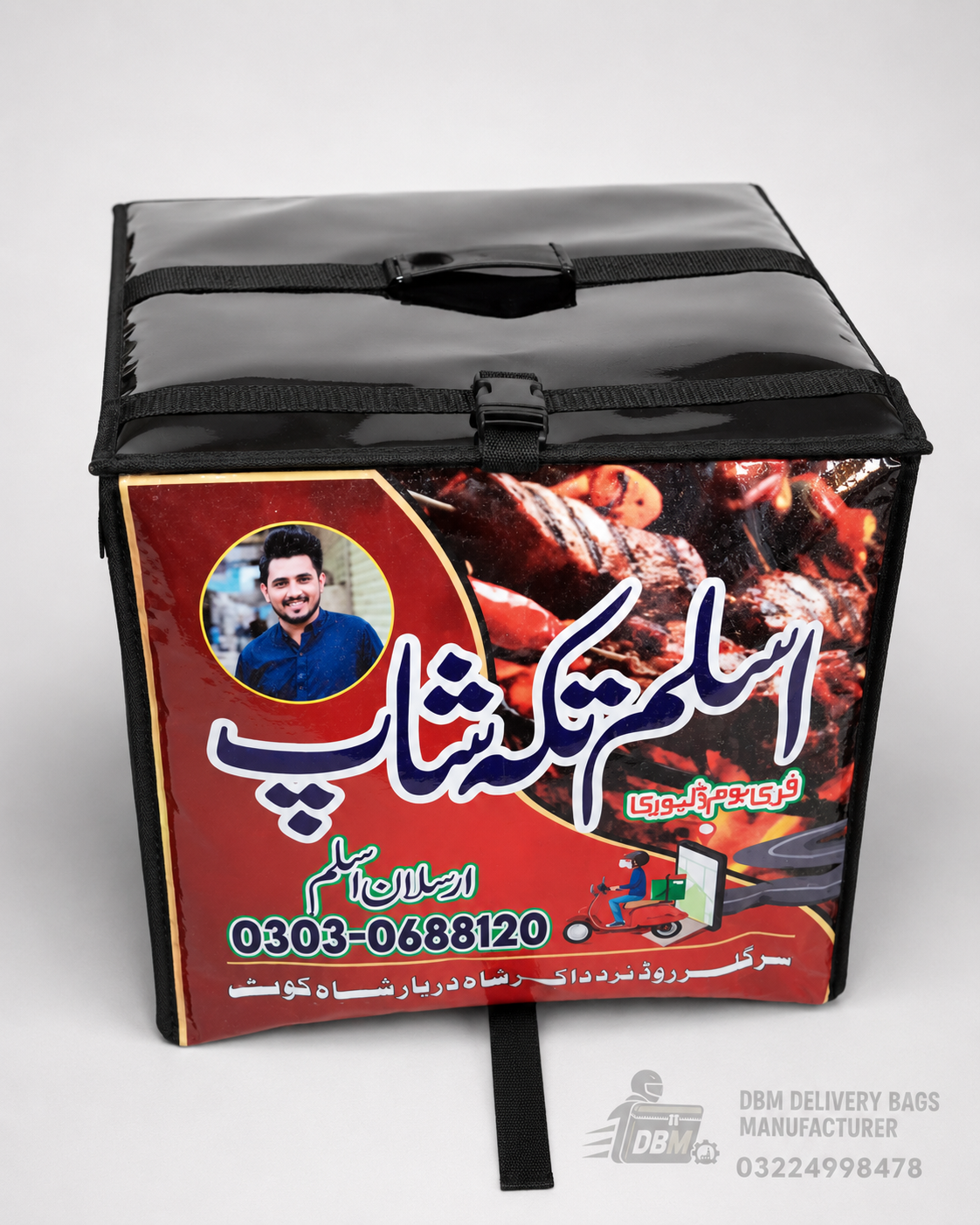 fast food delivery bags factory branded fast food delivery bags
