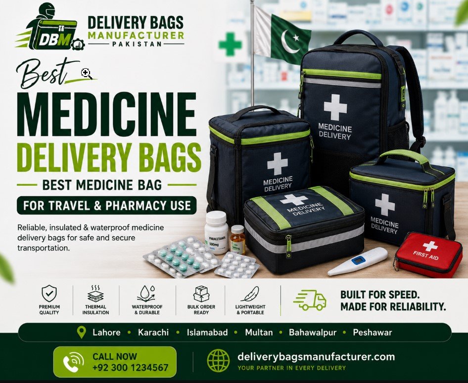 Medicine Delivery Bags